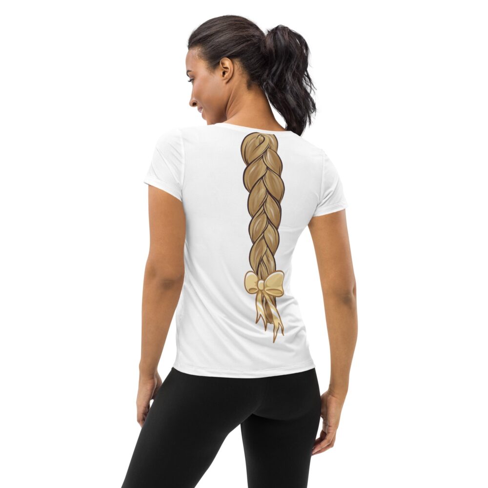 Very special t shirt  All-Over Print Women's Athletic T-shirt - Image 8
