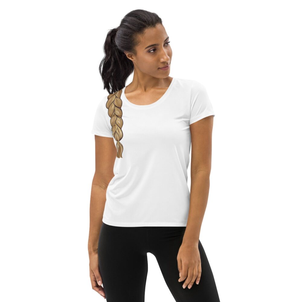 Very special t shirt  All-Over Print Women's Athletic T-shirt - Image 2