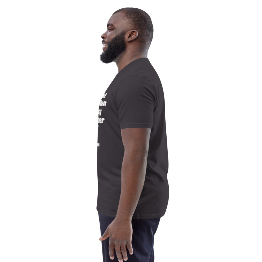 Unisex organic cotton t-shirt - Image 3