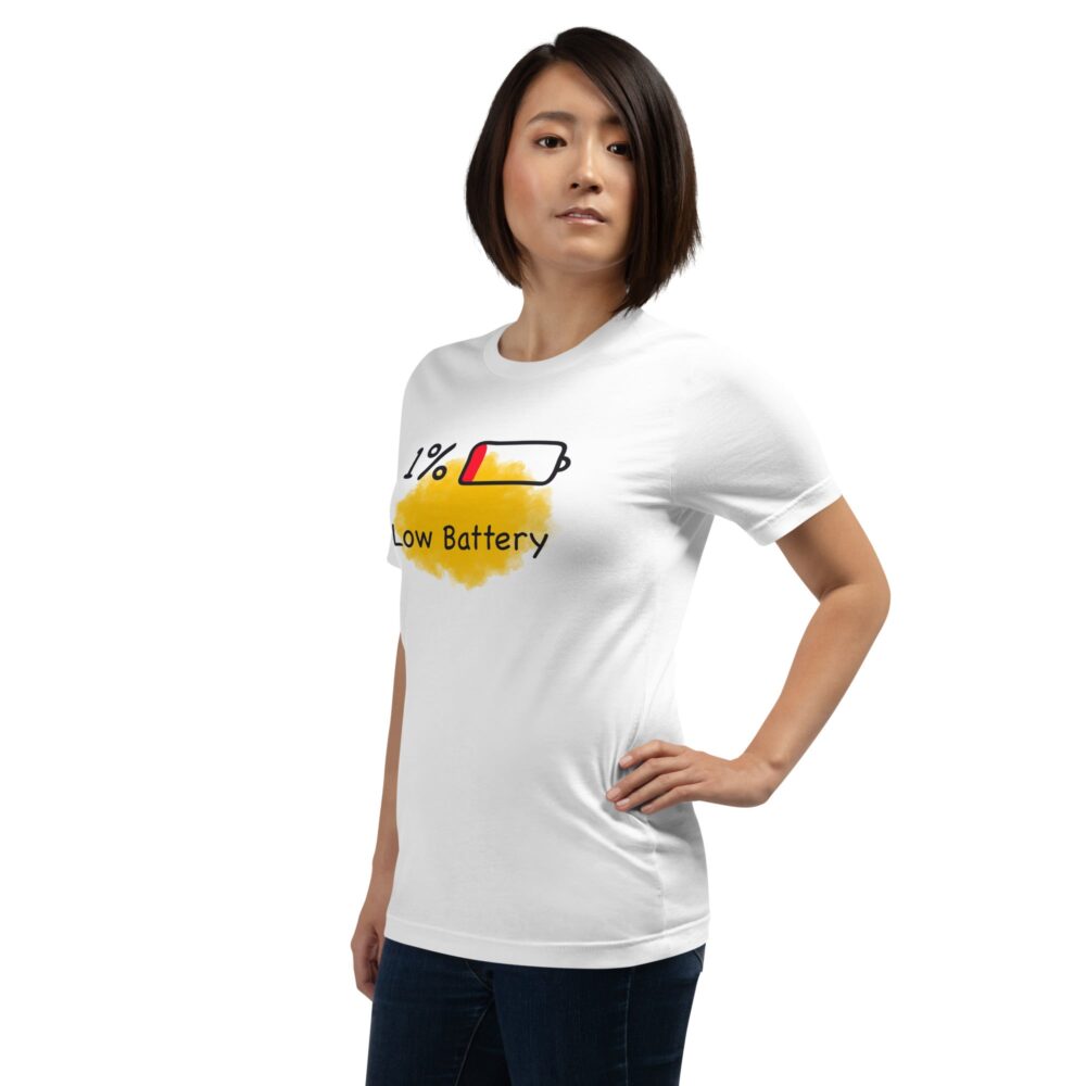 Low Battery - Unisex t-shirt - Image 5