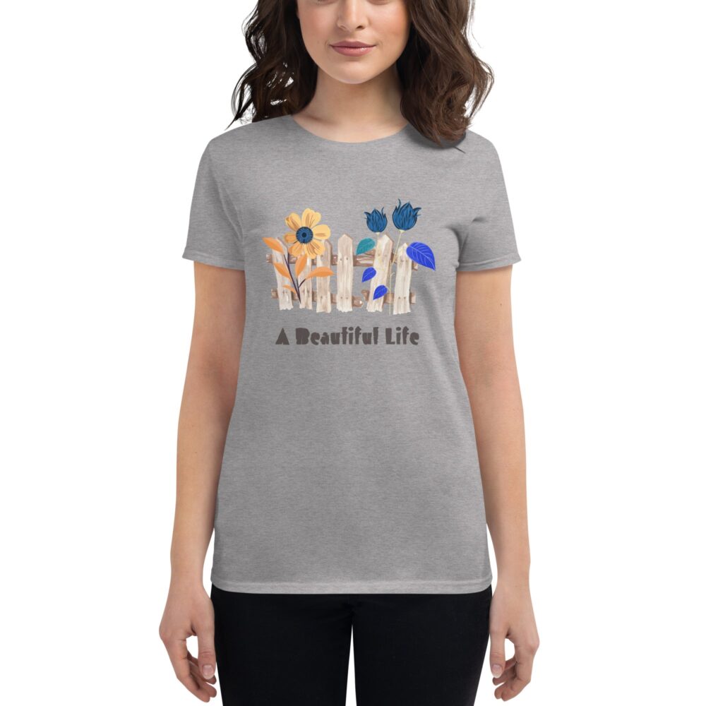 Flowers - Women's short sleeve t-shirt - Image 7