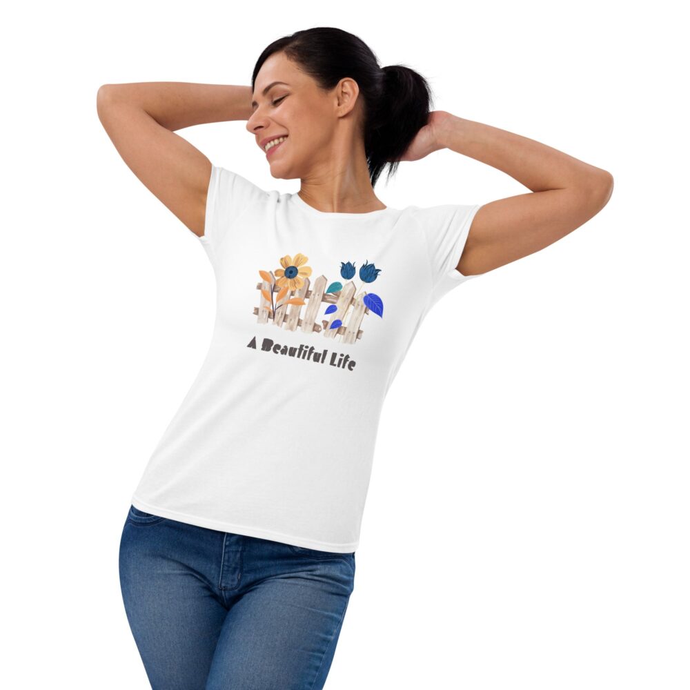 Flowers - Women's short sleeve t-shirt - Image 2
